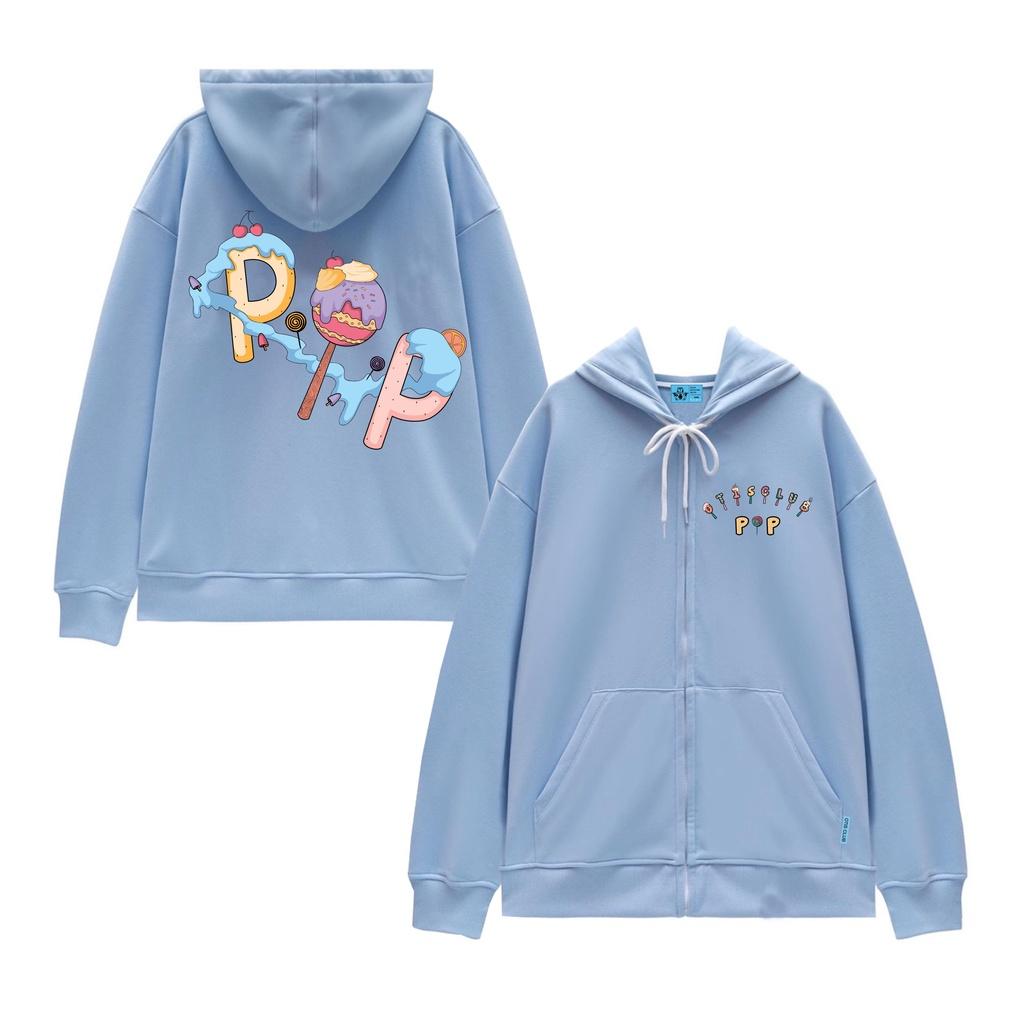 ÁO KHOÁC OTIS CLUB HOODIE ZIP CANDY POP