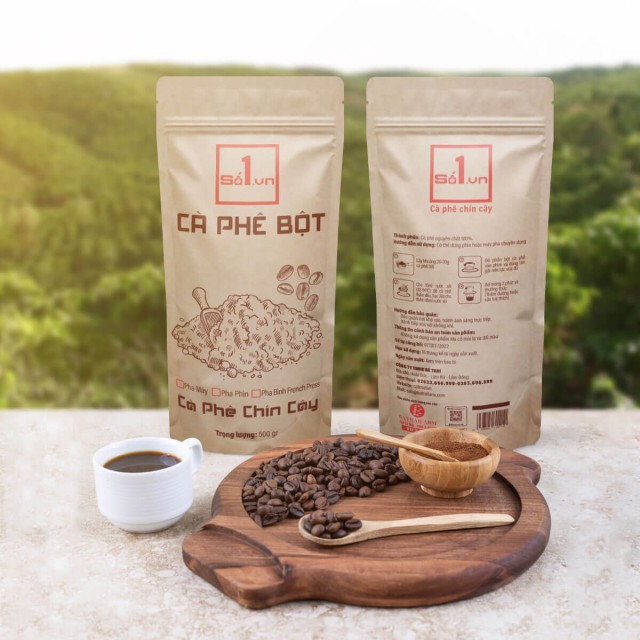 CÀ PHÊ BỘT NGUYÊN CHẤT 250GR