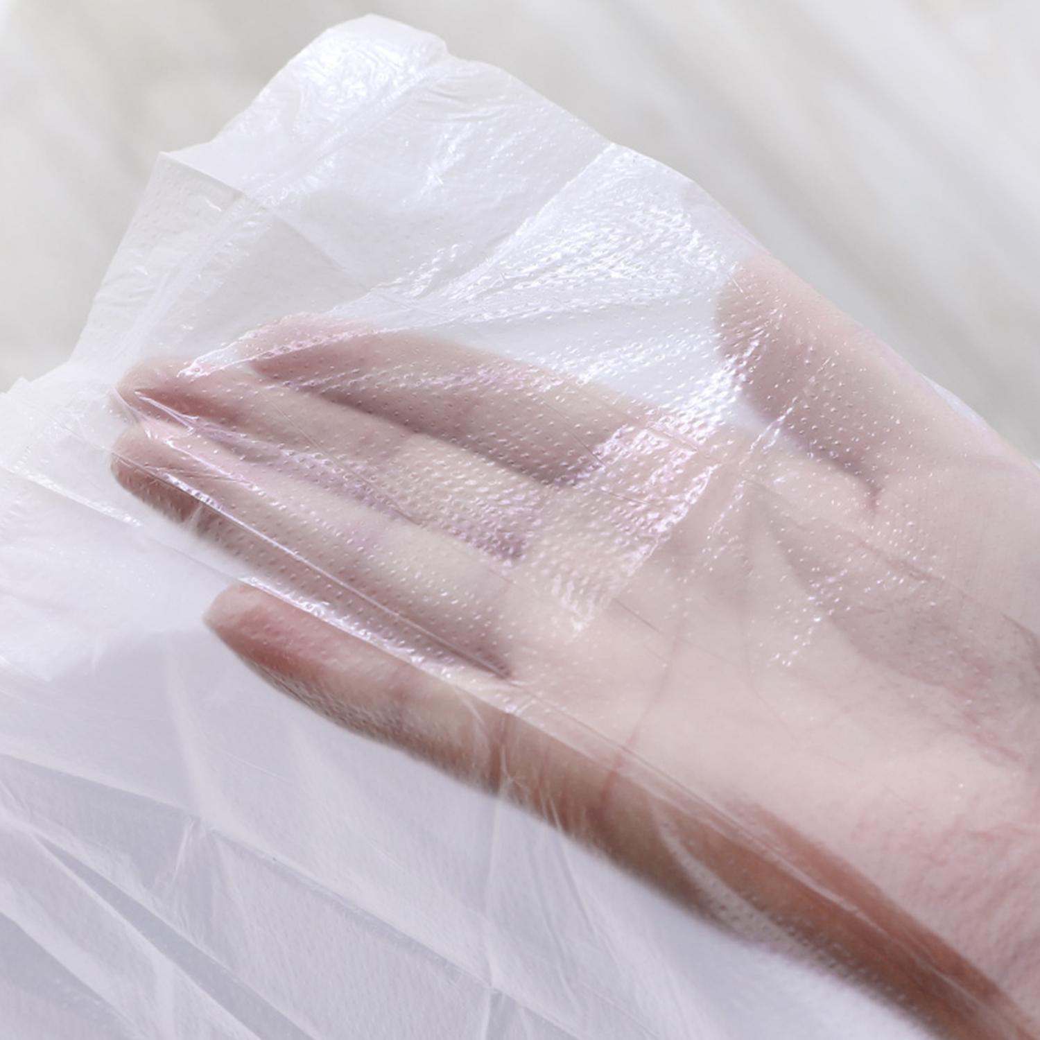 Bộ 50 cái tấm nilong bọc nắp nhà vệ sinh công cộng dùng 1 lần, tránh tiếp xúc trực tiếp