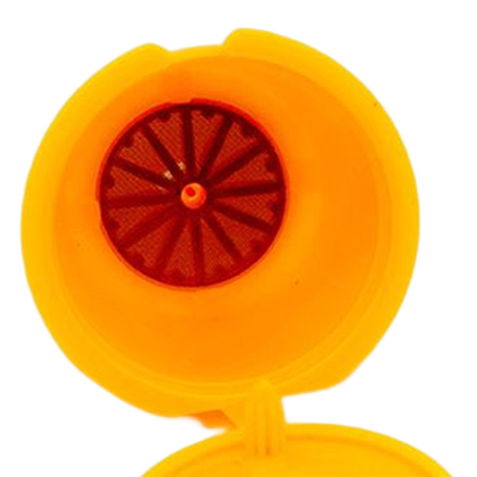 2 Pieces Coffee Filters Spoon Brush Filter Baskets Pod Portable Replacement for Cafe