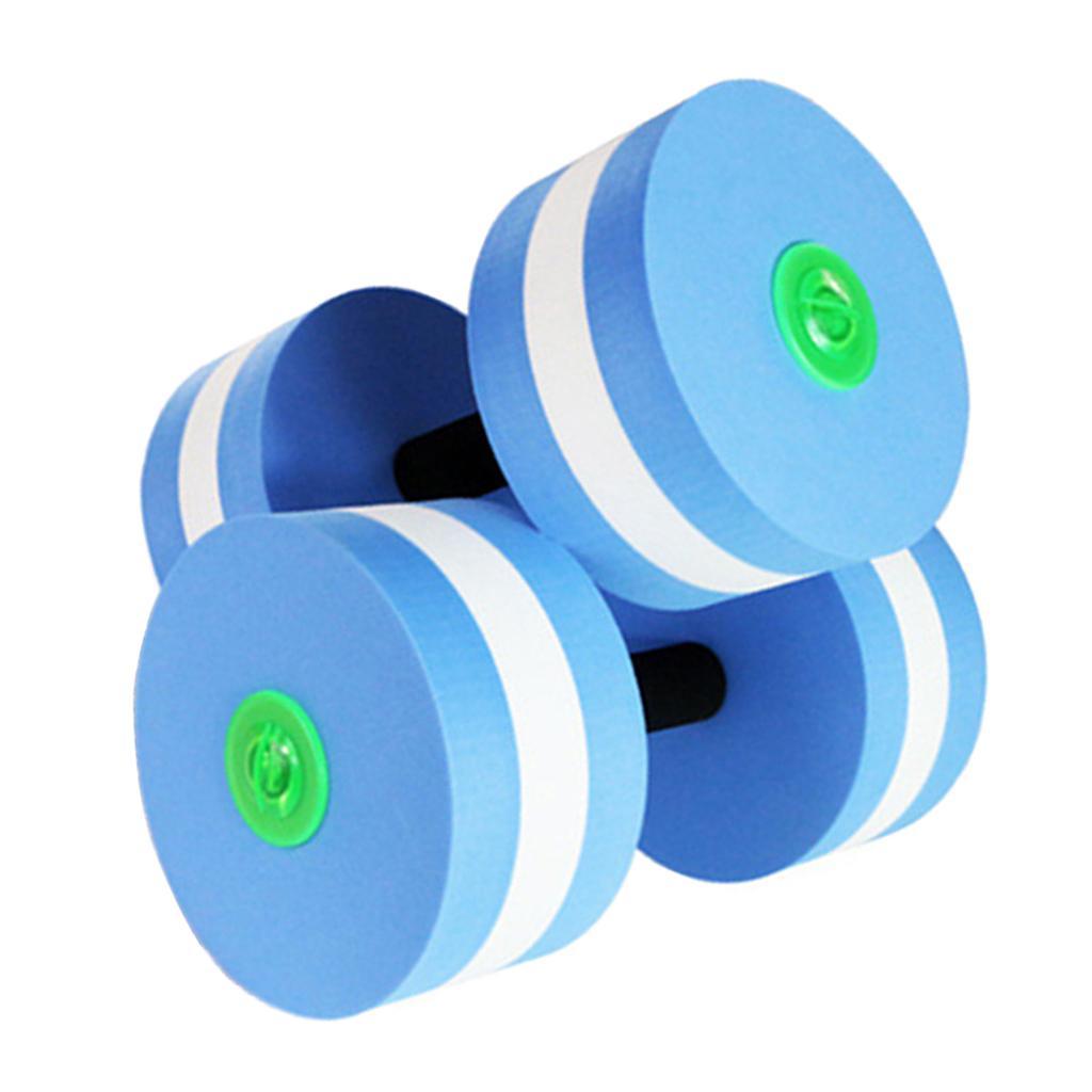 Eva Floating Dumbbell Water Aerobics Aquatic Fitness Exercise Barbell