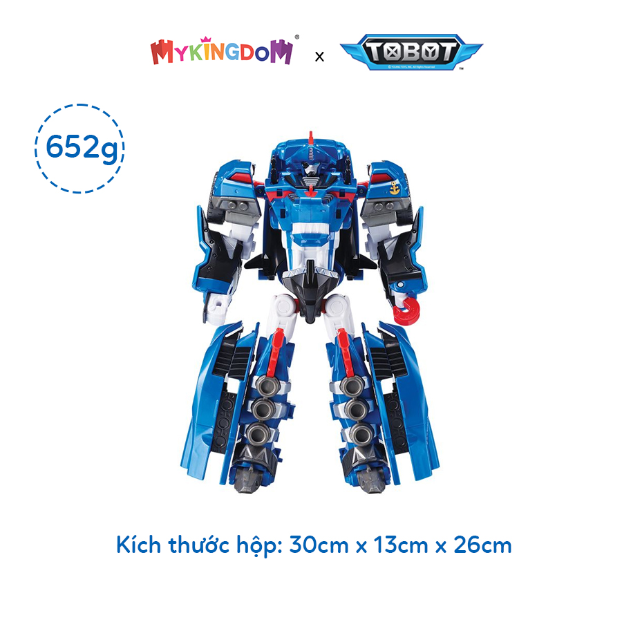 Đồ Chơi TOBOT Siêu Robot Biến Hình Captain Zack Thuyền Trưởng Lanh Trí 301111