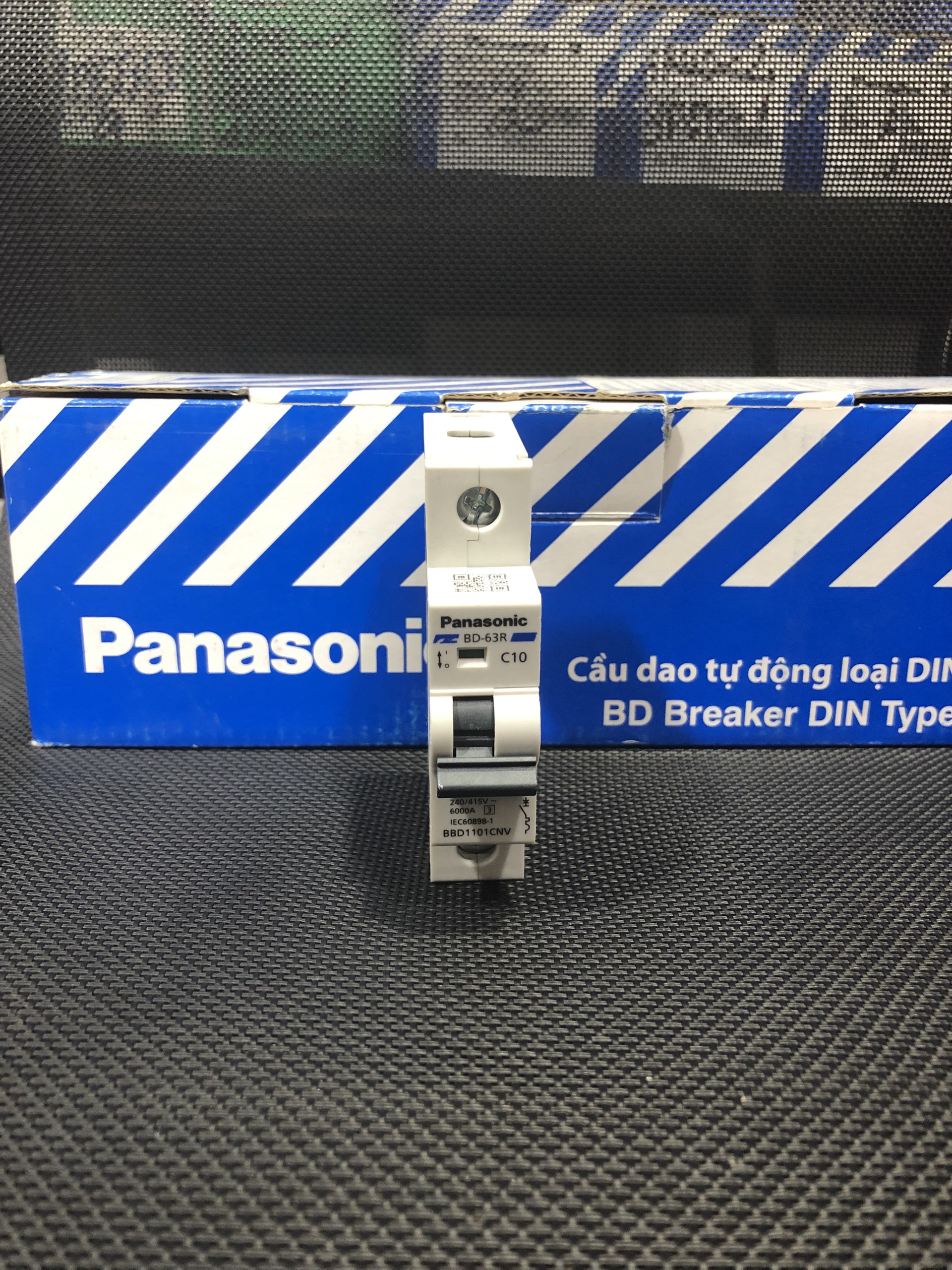 Cầu dao Panasonic 1 pha loại DIN BD Breaker DIN Type - Hàng chính hãng