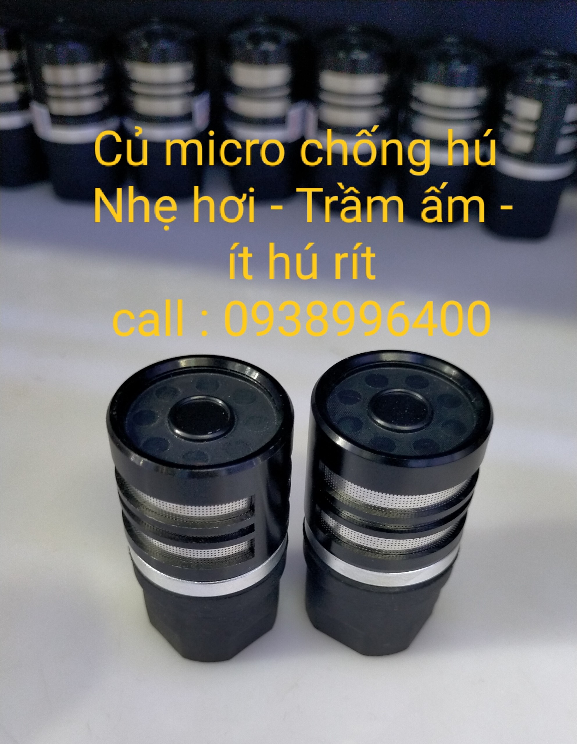 Củ mic cao cấp 668 dùng thay thế nâng cấp cho mic có dây/ không dây - 1 cặp