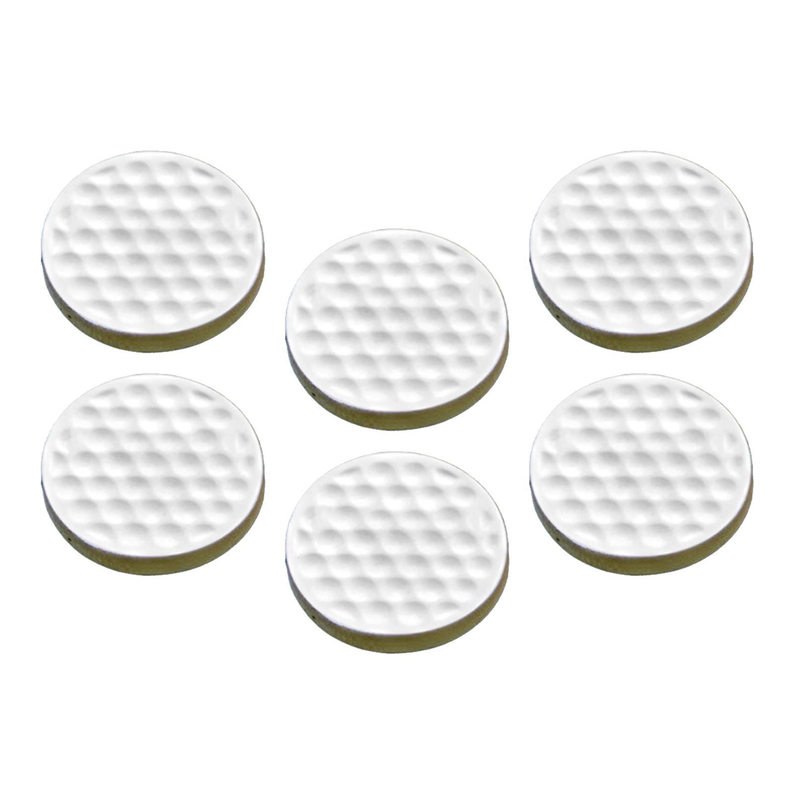 6x Golf Practice Ball Soft Sports Golf Balls Golf Swing Trainer for Putting Practice Driving Range Golf Equipment Men Women Golfer Gift