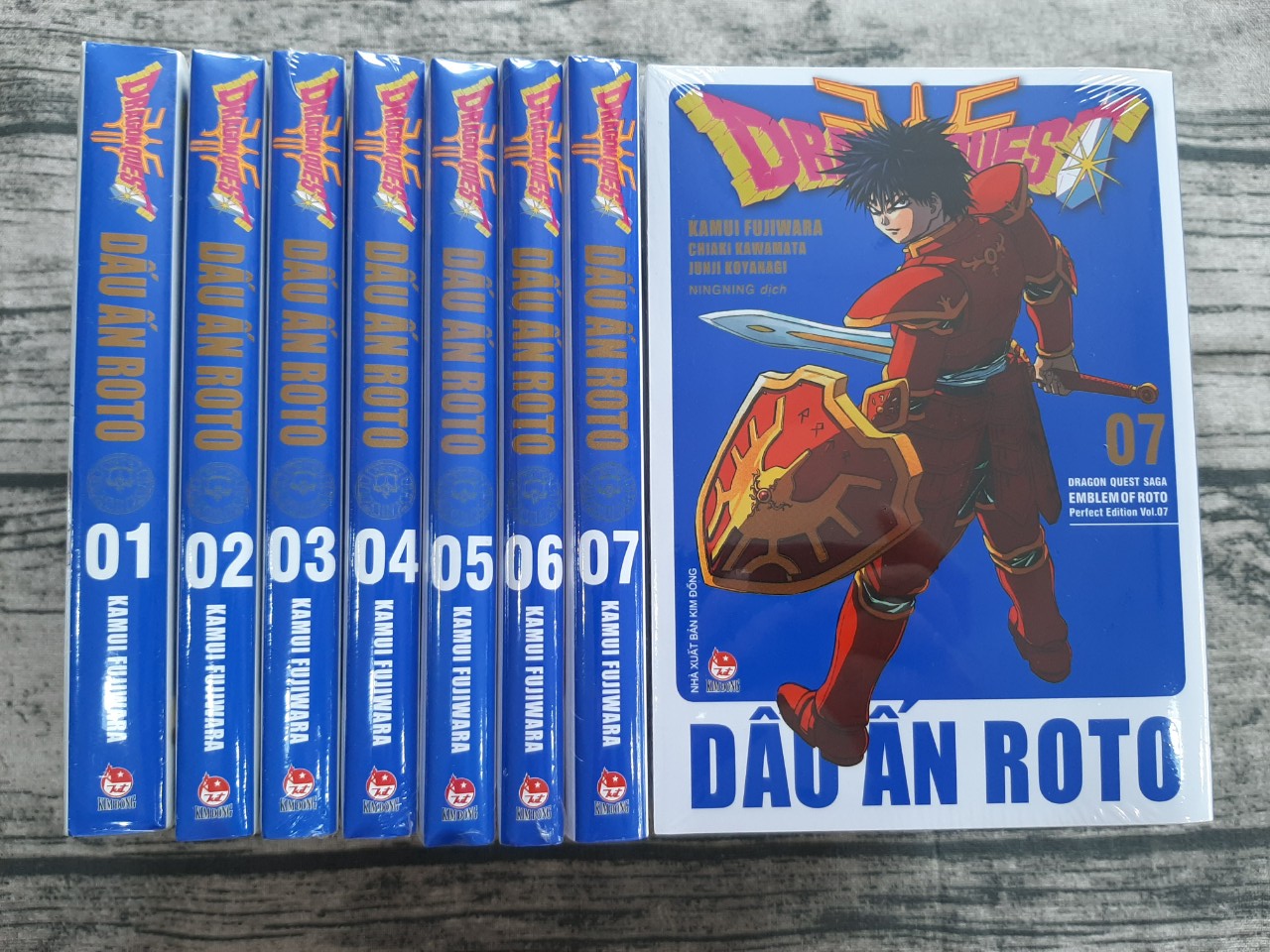 Combo 7 cuốn Dragon Quest - Dấu ấn Roto