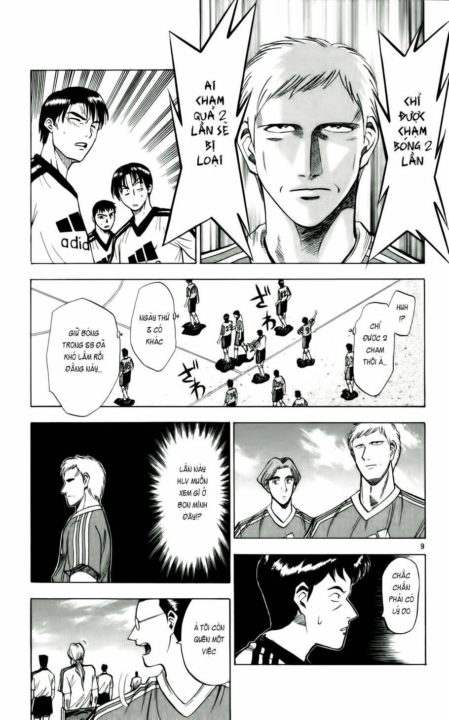 vũ điệu trên sân cỏ - fantasista chapter 39 9