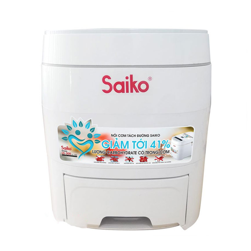 Nồi Cơm Tách Đường Saiko LS-300 (3.0 Lít) - Hàng Chính Hãng