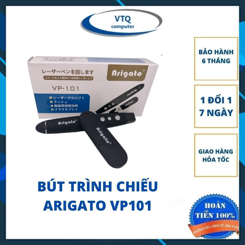 Bút Chỉ Laser  Arigato thuyết trình VP101, Bút Chiếu Vesine VP 101 Kèm Bao Da