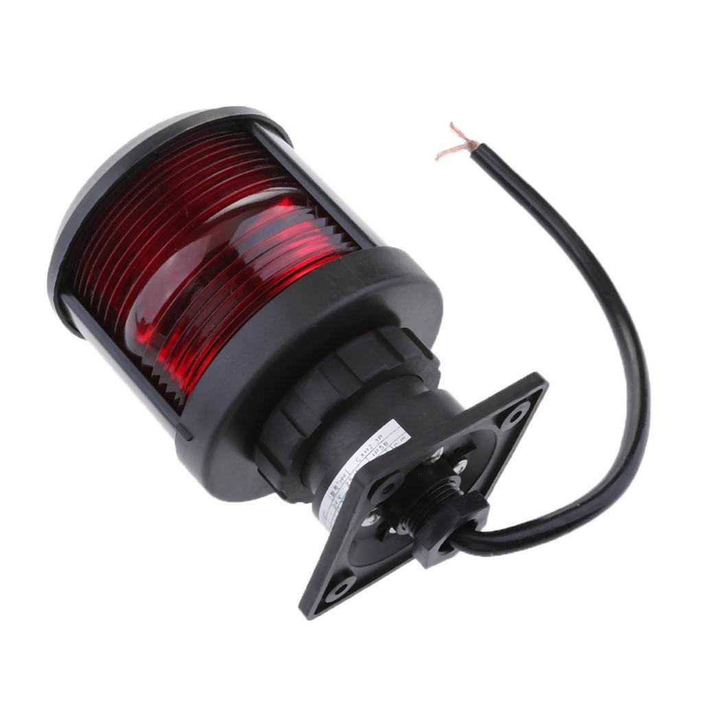Marine Boat Yacht Masthead/Stern/Anchor LED Light Red One