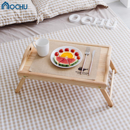 Bàn Ăn Mini Gỗ Thông OCHU - Bed Tray