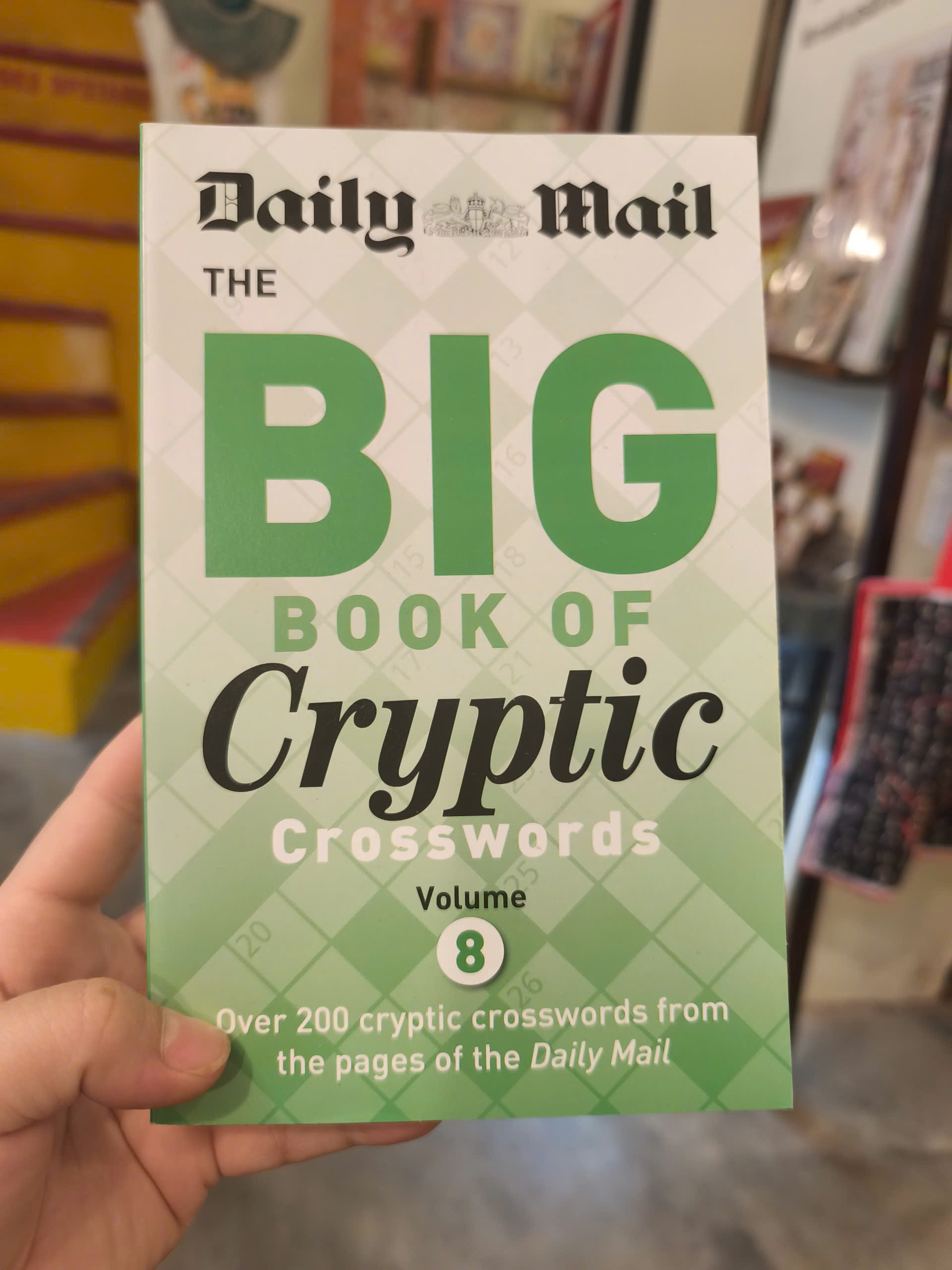Sách - Big Book of Cryptic Crosswords 8 | Games / Ngoại văn Nhập khẩu UK / Trò chơi ô chữ giải trí