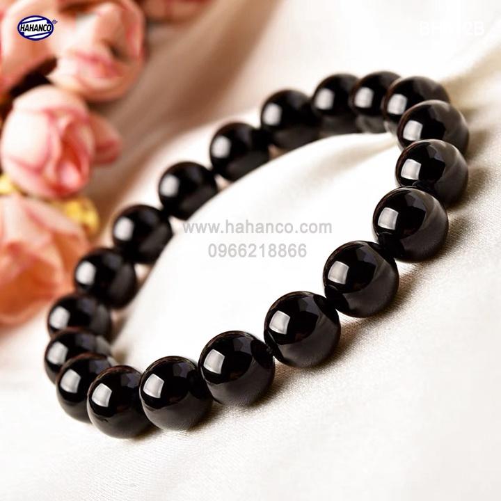 Vòng tay sừng trâu đen phong thuỷ Tâm Linh - Bình An - Tài Lộc - Bracelet of HAHANCO
