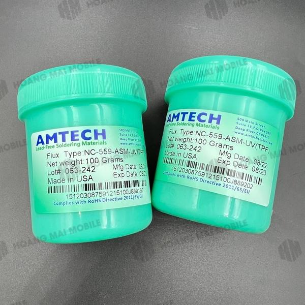 Mỡ hàn AMTECH NC-559-ASM-UV(TPF) 100g XANH NHẠT