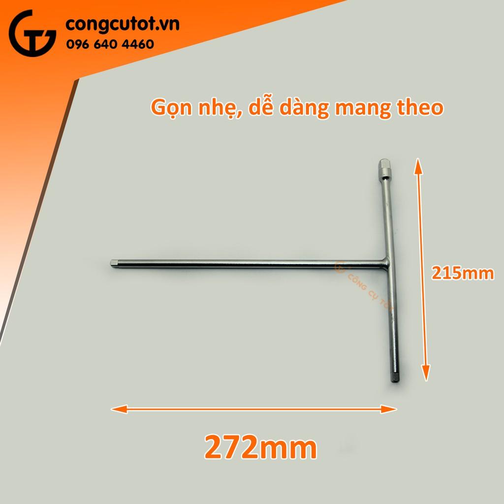 Tay vặn chữ T 3 đầu 1/4 và 3/8 Standard