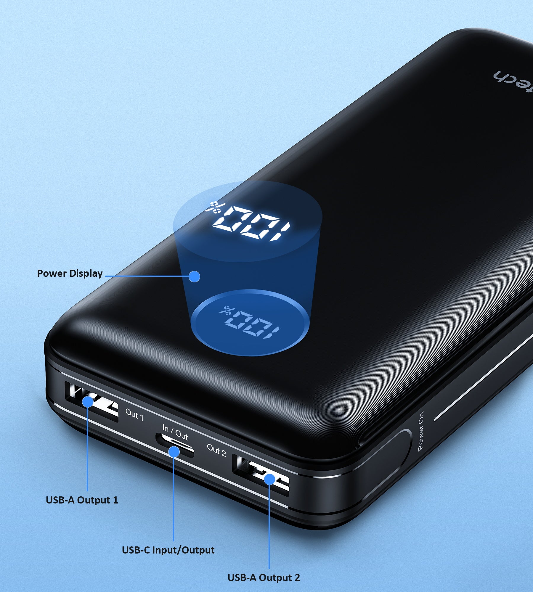 Pin Sạc Dự Phòng 45W dung lượng 20000mAh Choetech B653 (Hàng chính hãng)