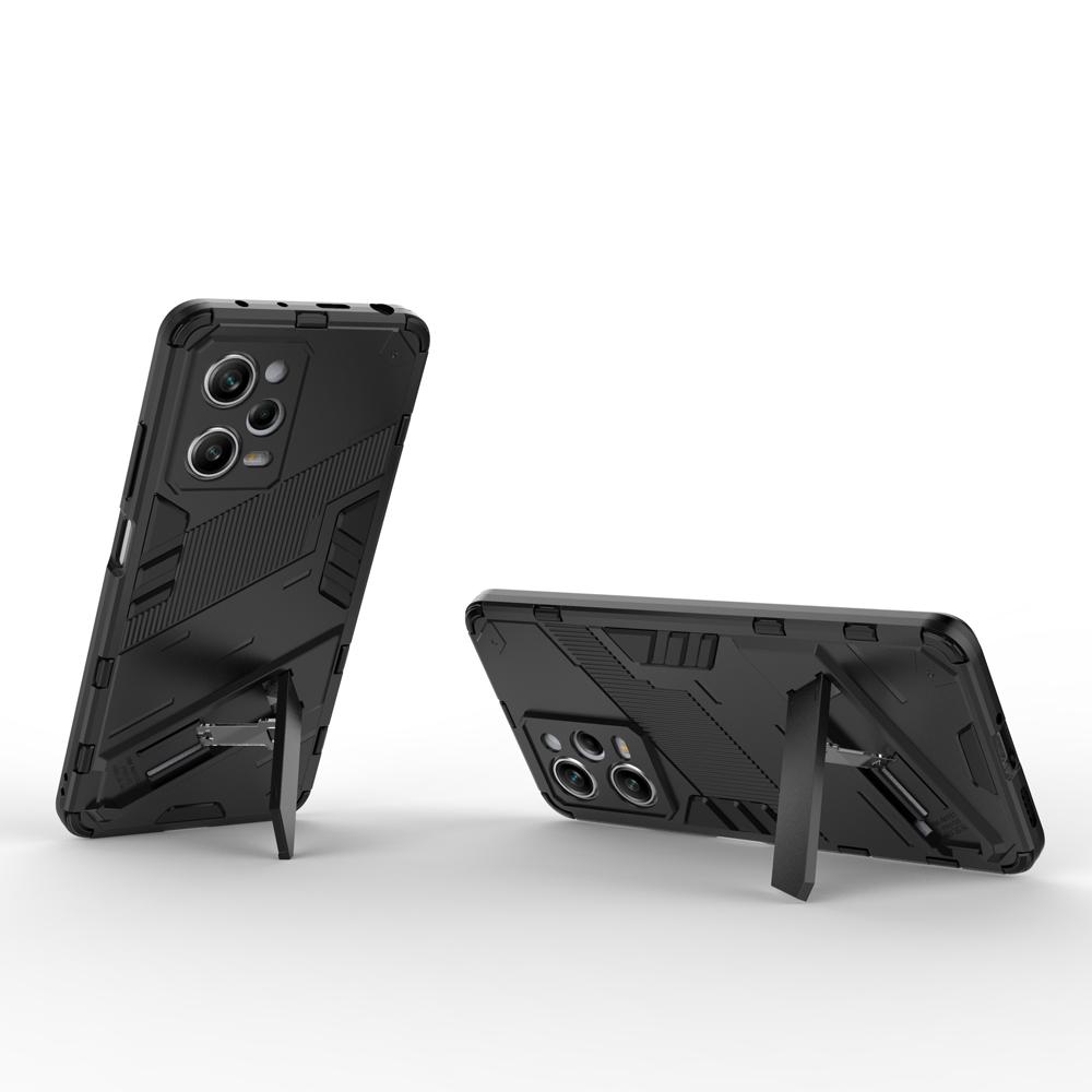 Ốp lưng cho Xiaomi Redmi Note 12 Pro Speed 5G Poco X5 Pro chống sốc Iron Man PUNK cao cấp kèm giá đỡ