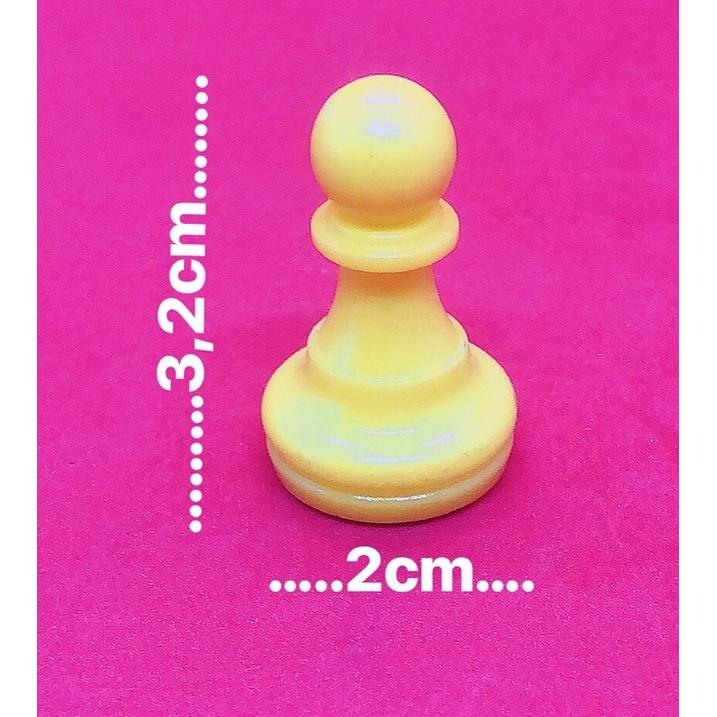 Phụ kiện cờ nhảy lớn có nam châm - 30 con cờ 3,2cm