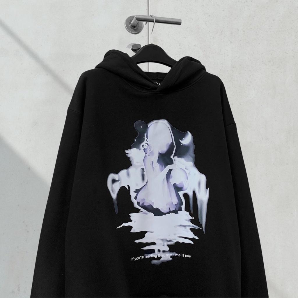 Áo Hoodie JL Oversize Ghost Girl, JACKLANE, Áo nỉ chui đầu Unisex Jack Lane
