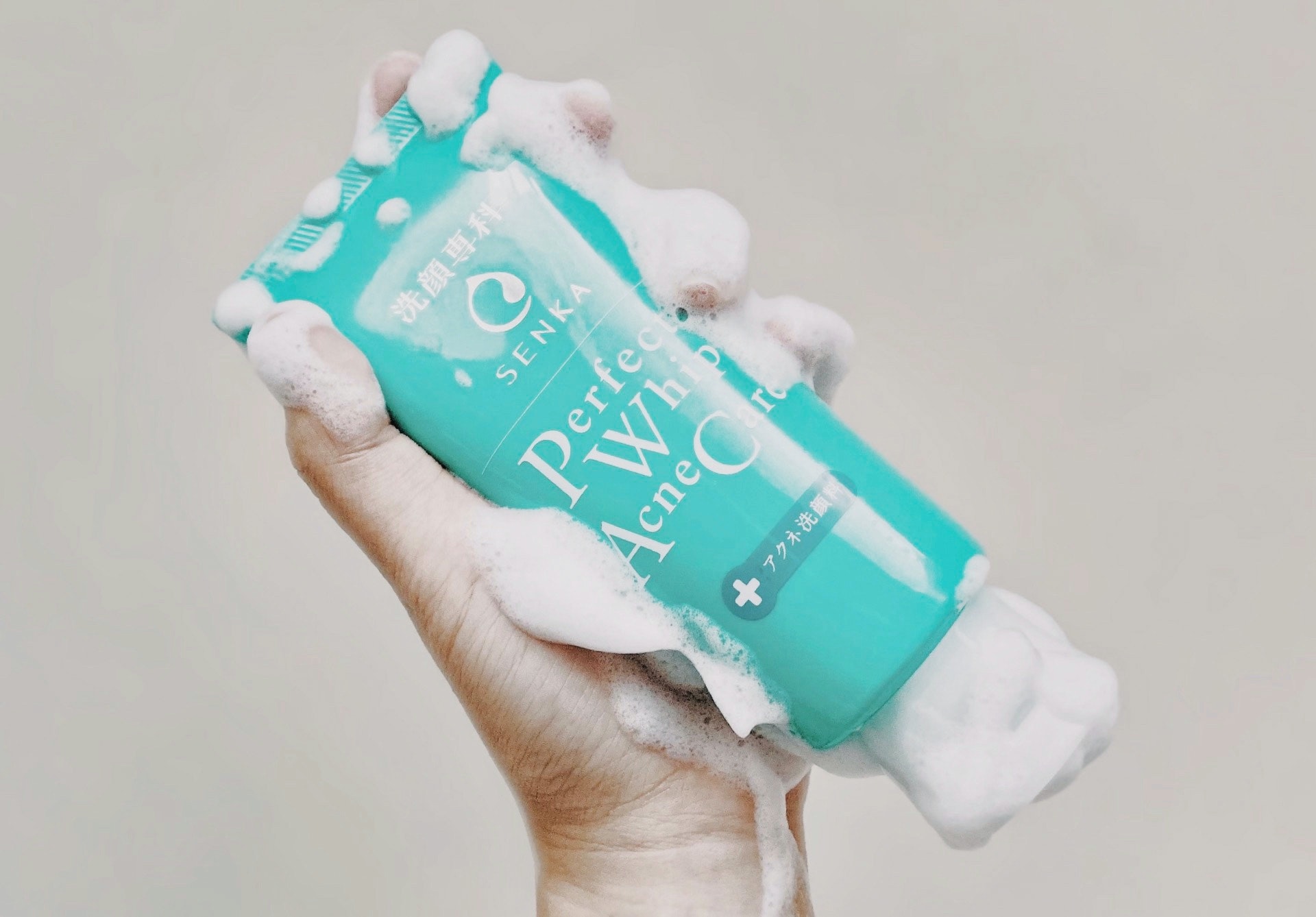 Combo Nước Tẩy Trang Senka All Clear Water Anti Shine 230ml + Sữa Rửa Mặt Senka Perfect Whip Acne Care 100g