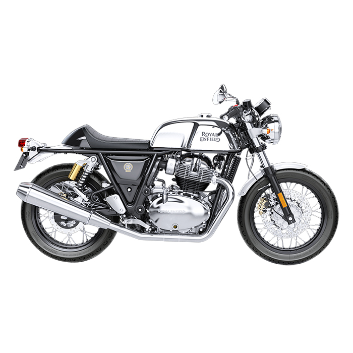 Xe Motor Royal Enfield Continental GT - Bạc bóng