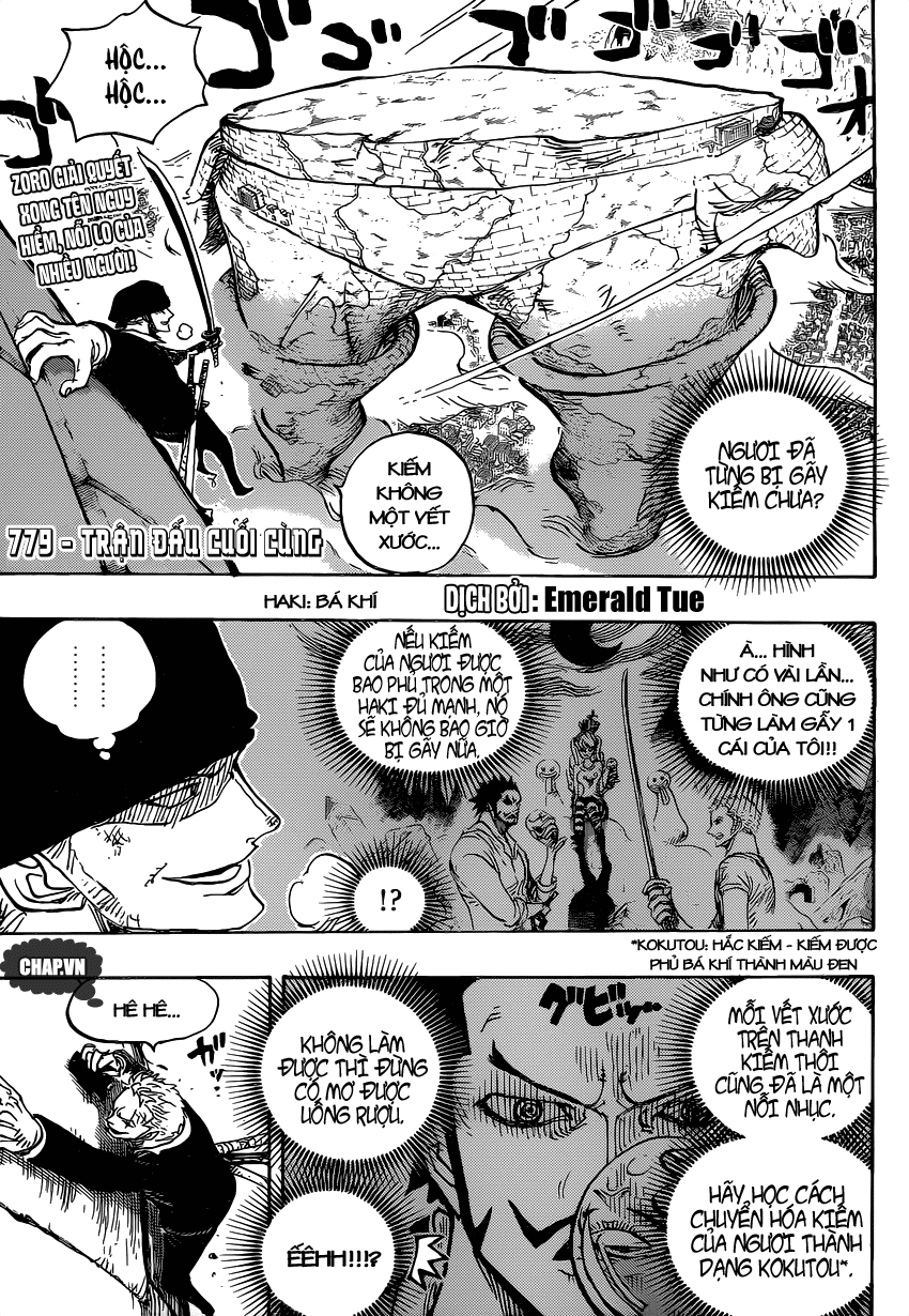 One Piece Chapter 779 - Trang 3