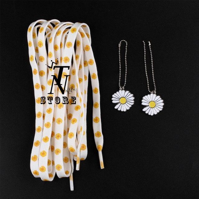 Dây giày hoa cúc xinh xắn kích thước 1m2-1m6