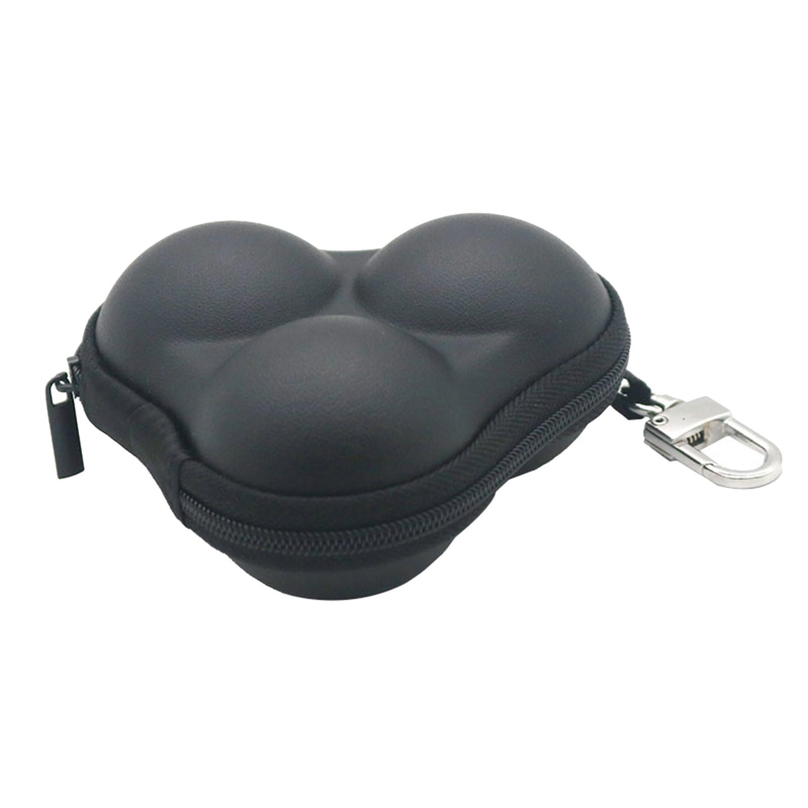 Golf Ball Bag Organizer Storage Durable with Hook Portable Waist Belt Bag for Sports