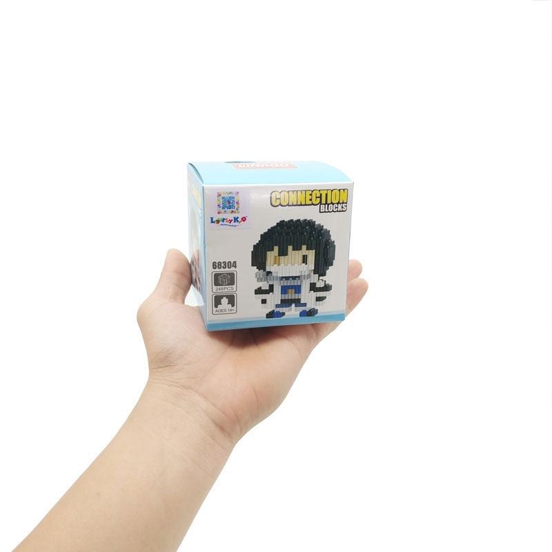 Đồ Chơi Lắp Ráp Mô Hình Nhân Vật Thanh Gươm Diệt Quỷ - LinkGo 68304 - Iguro Obanai