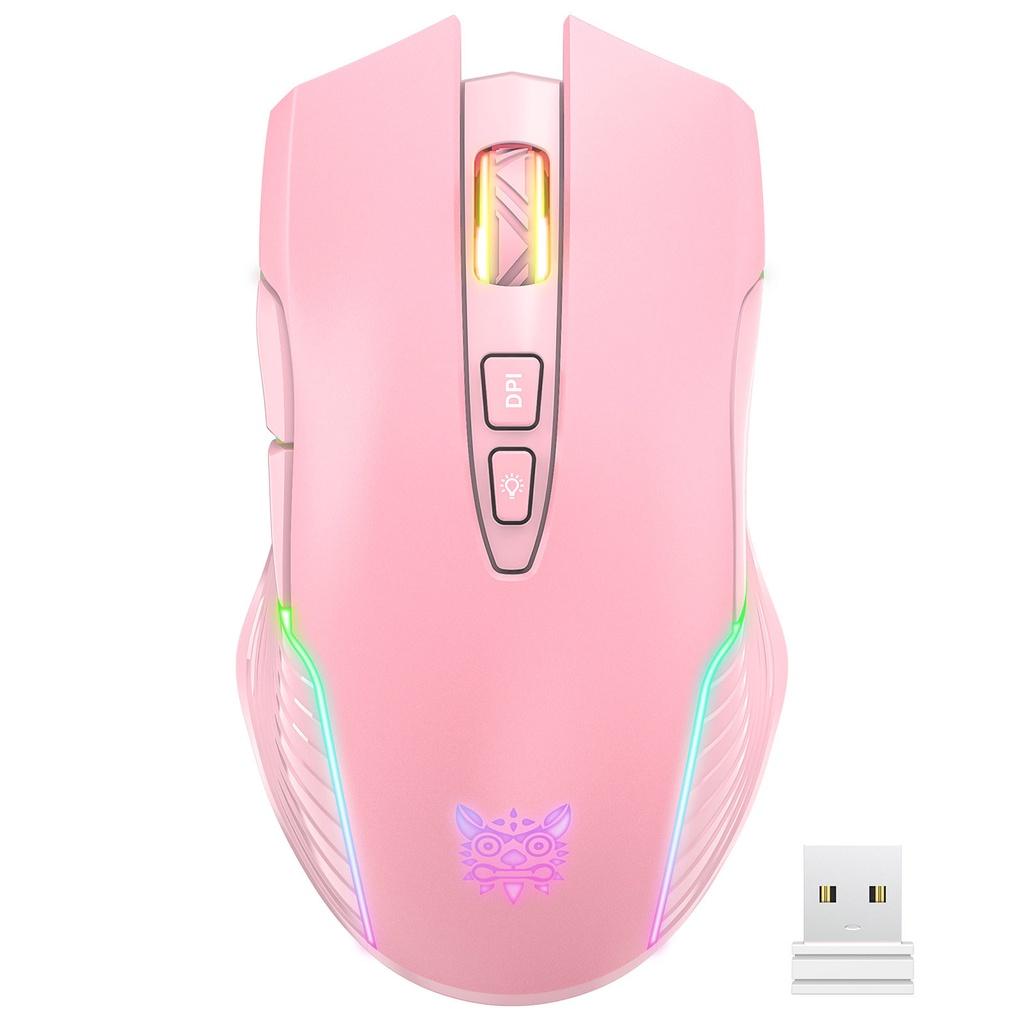 ONIKUMA CW905 Chuột chơi game không dây Bluetooth RGB kết nối không dây 2.4GHz Có thể chuyển đổi DPI 5 tốc độ [Hàng chính hãng