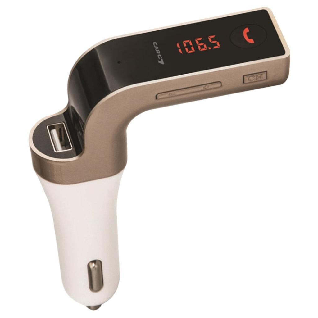 Car G7 Bluetooth FM Transmitter  Wireless Hands Free Modulator