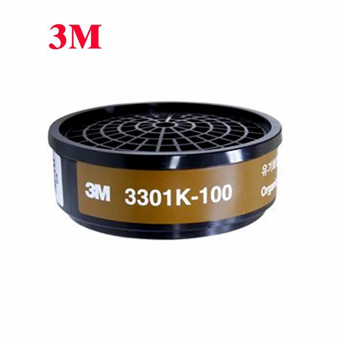 Bộ mặt nạ phòng độc HF-52 3M kèm phin lọc 3301k-100 và tấm lọc bụi 7711 kèm đế đựng 774