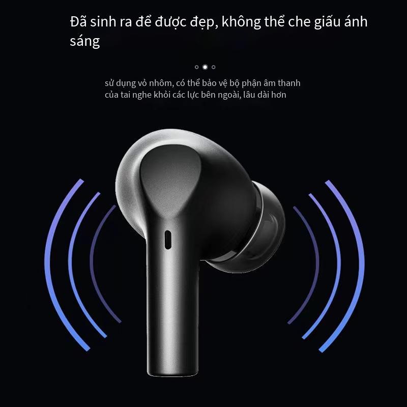 Giá đặc biệt Tai nghe Bluetooth TWS mới Tai nghe khử tiếng ồn chủ động ANC Tai nghe âm thanh nổi trong tai thể thao màu đen Amazon