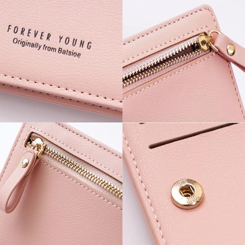 Ví Nữ Mini Cầm Tay FOREVER YOUNG Dáng Vuông Xinh Xắn Cực Sang Chảnh Da Cao Cấp Cực Đẹp Giá Rẻ FY29 - Tukado
