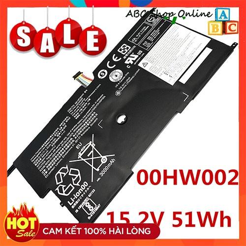 Pin Dùng Cho  laptop Lenovo ThinkPad Gen X1 Carbon Gen 2/ Gen 3 45N1700 45N1701 45N1702 45N1703 20A7 20A8 (15V 45Wh