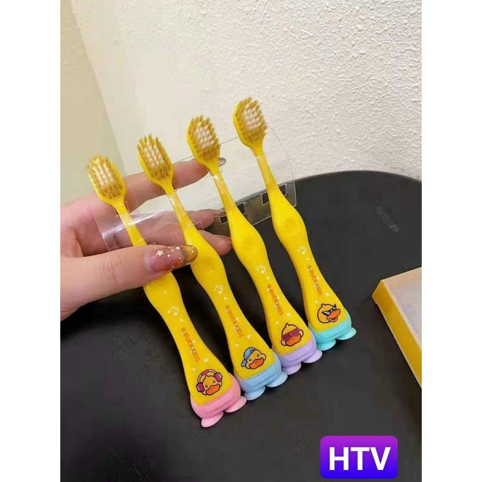 SET 4 Bàn Chải Vịt Vàng Cho Bé ~ Bàn Chải Xuất Nhật G.DUCK KID