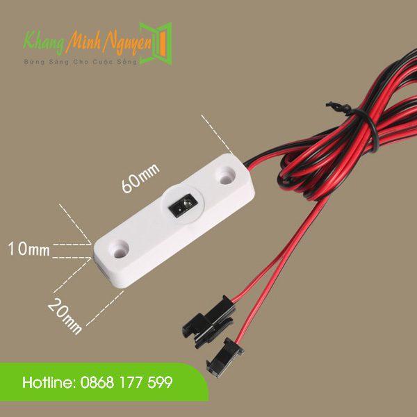 [Giá công trình] Công tắc cảm biến vẫy tay lắp tủ bếp chuyên dụng cho đèn led dây 12v - cảm biến hồng ngoại