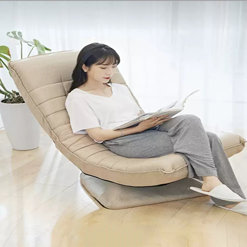 Ghế đệm sofa tựa lưng thư giãn, xoay 360 độ ( Giao màu ngẫu nhiên )