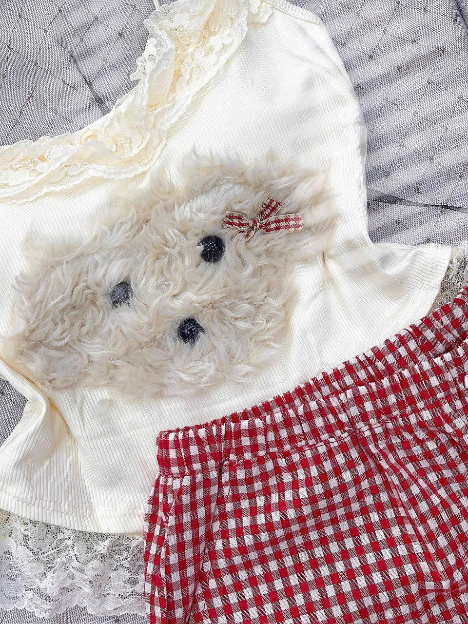 Bộ Đồ Ngủ B44 Cotton Thun Lạnh Mềm Mại Kèm Mút Lót Hai Dây Dễ Thương