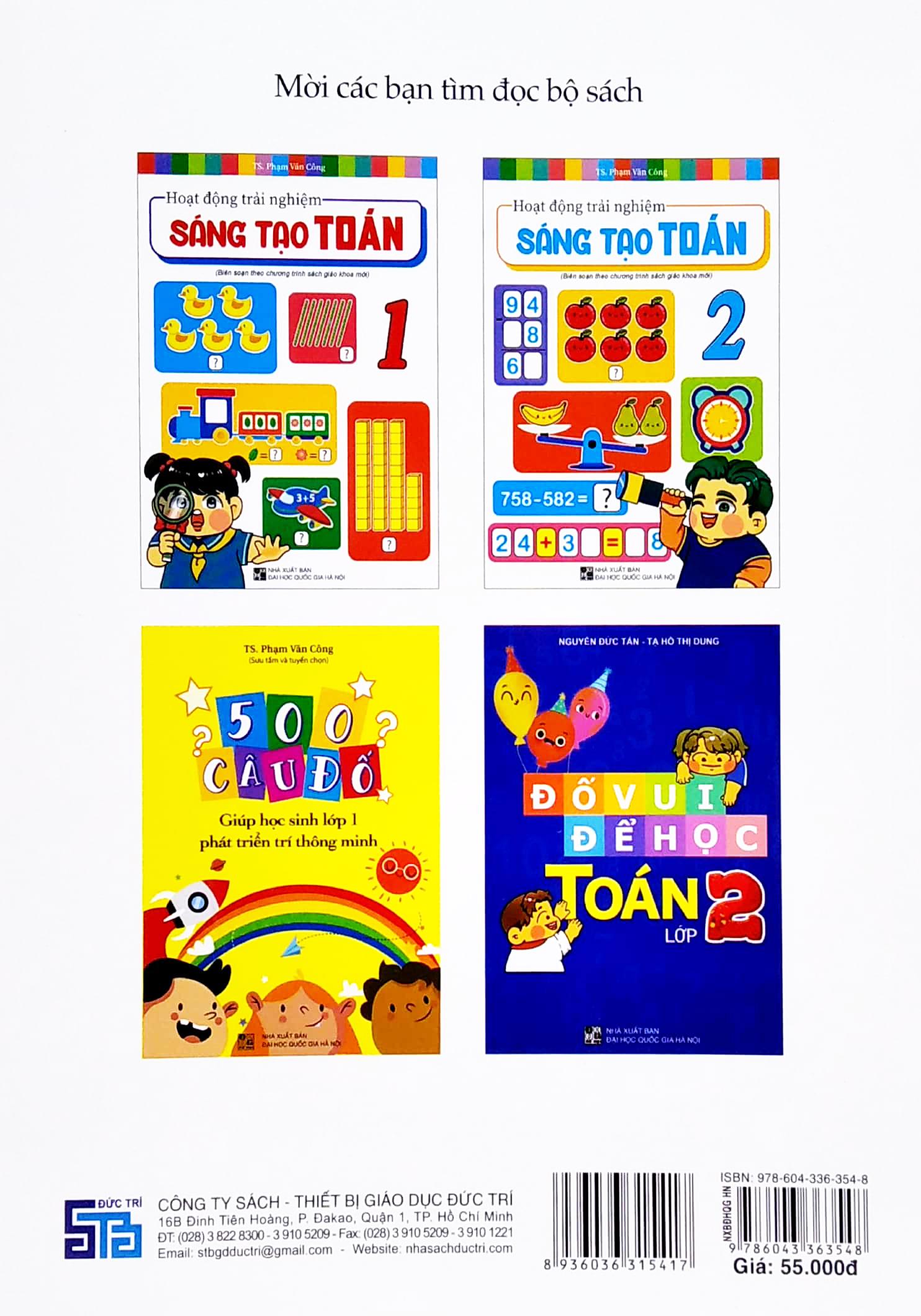 Hoạt Động Trải Nghiệm Sáng Tạo Toán 1