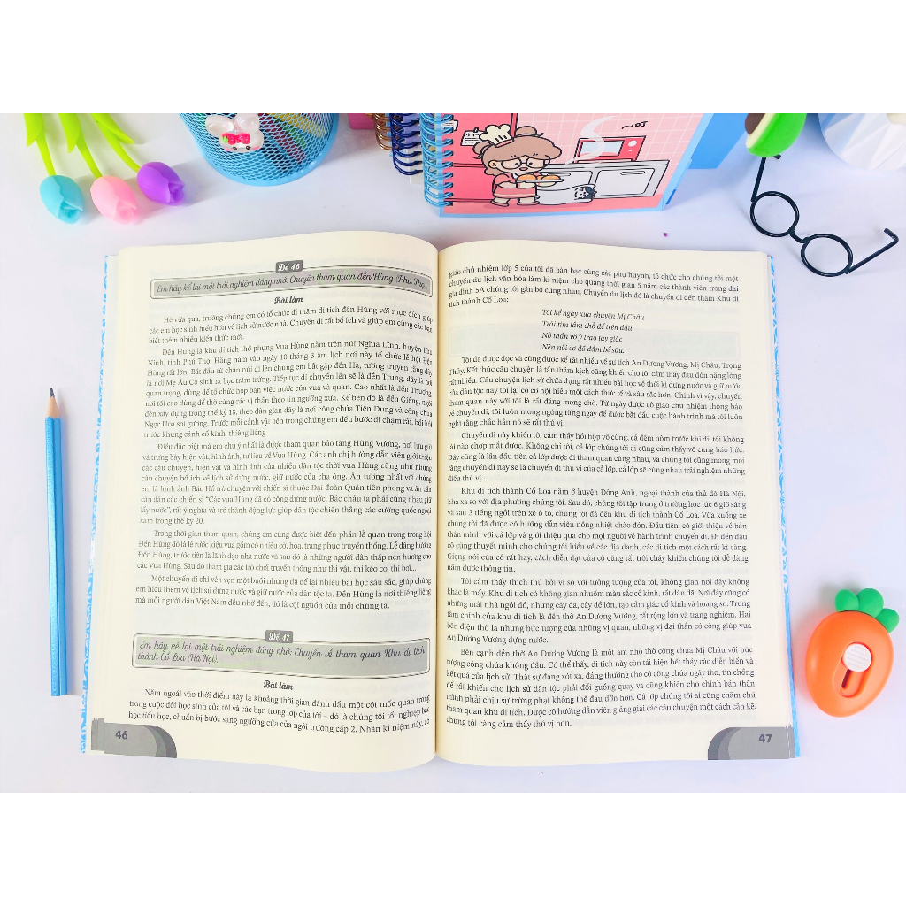 Sách - Những bài làm văn mẫu 6 - Chân trời sáng tạo - ndbooks