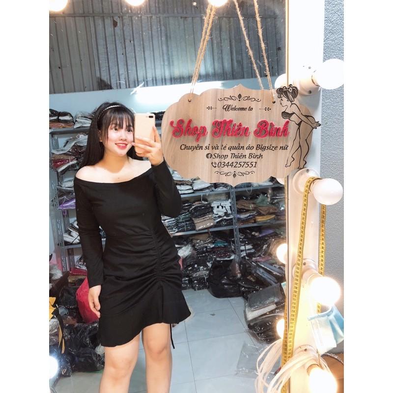 Đầm trễ vai rút đuôi cá