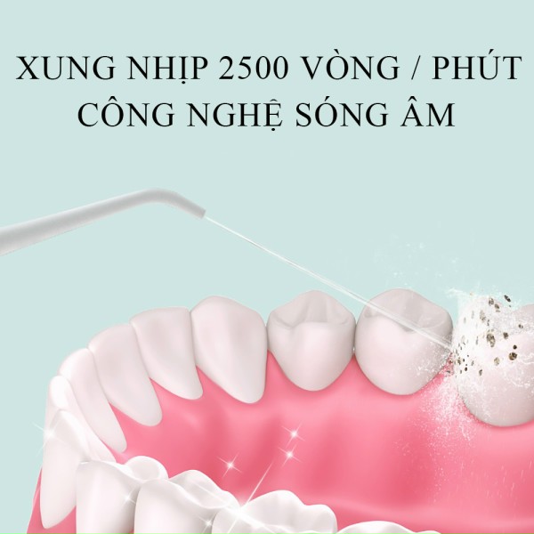 Máy Tăm Nước Vệ Sinh Răng Miệng AHAsmile MTN01 - Hàng nhập khẩu