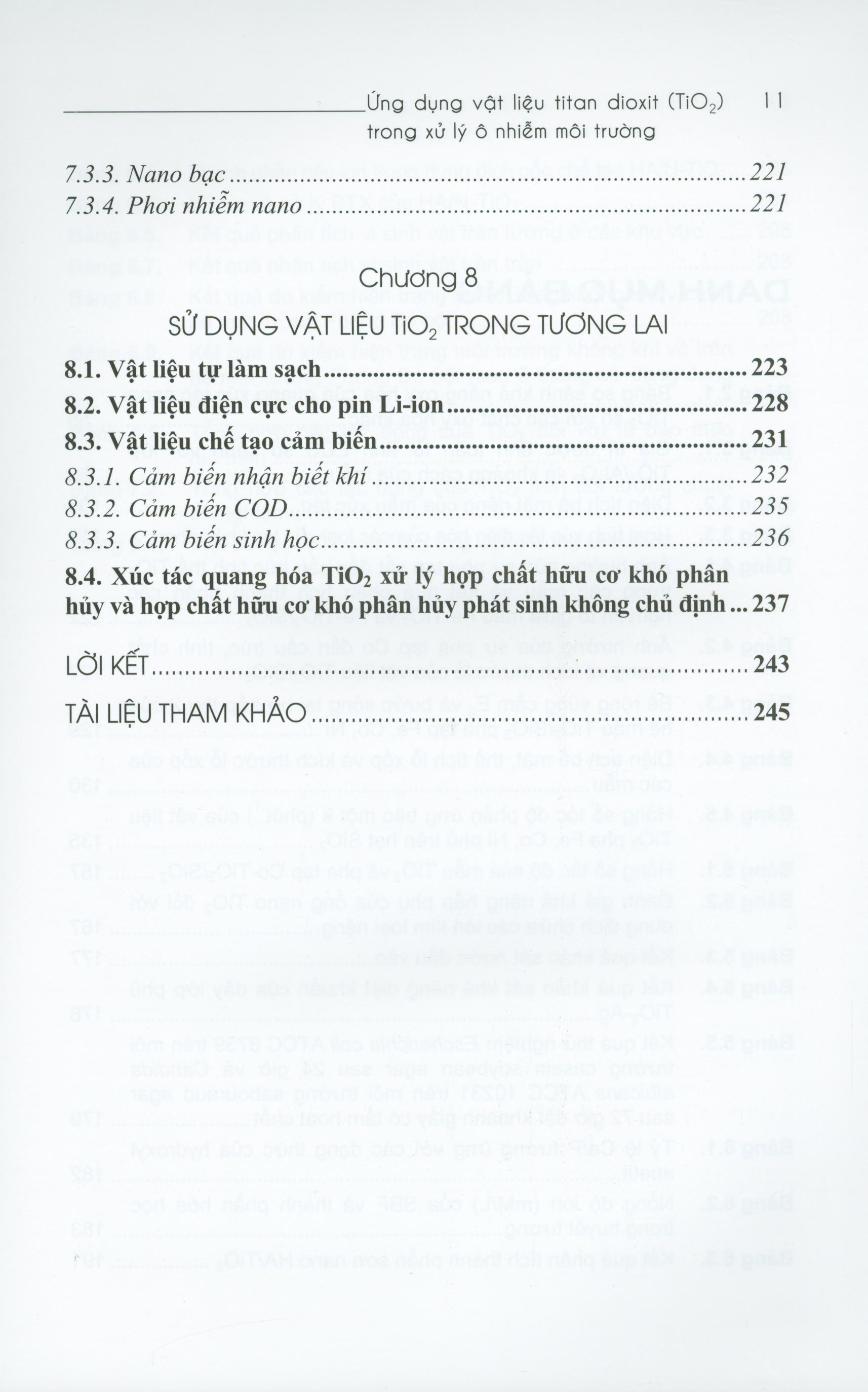 Ứng Dụng Vật Liệu Titan Dioxit Trong Xử Lý Ô Nhiễm Môi Trường