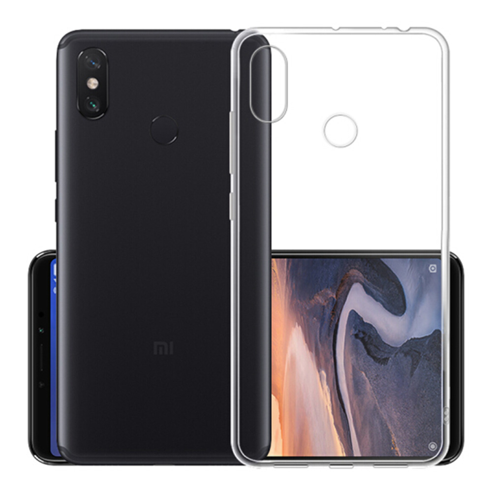 Ốp lưng dẻo cho Xiaomi Mi Max 3 hiệu Ultra Thin mỏng 0.6mm chống trầy - Hàng chính hãng