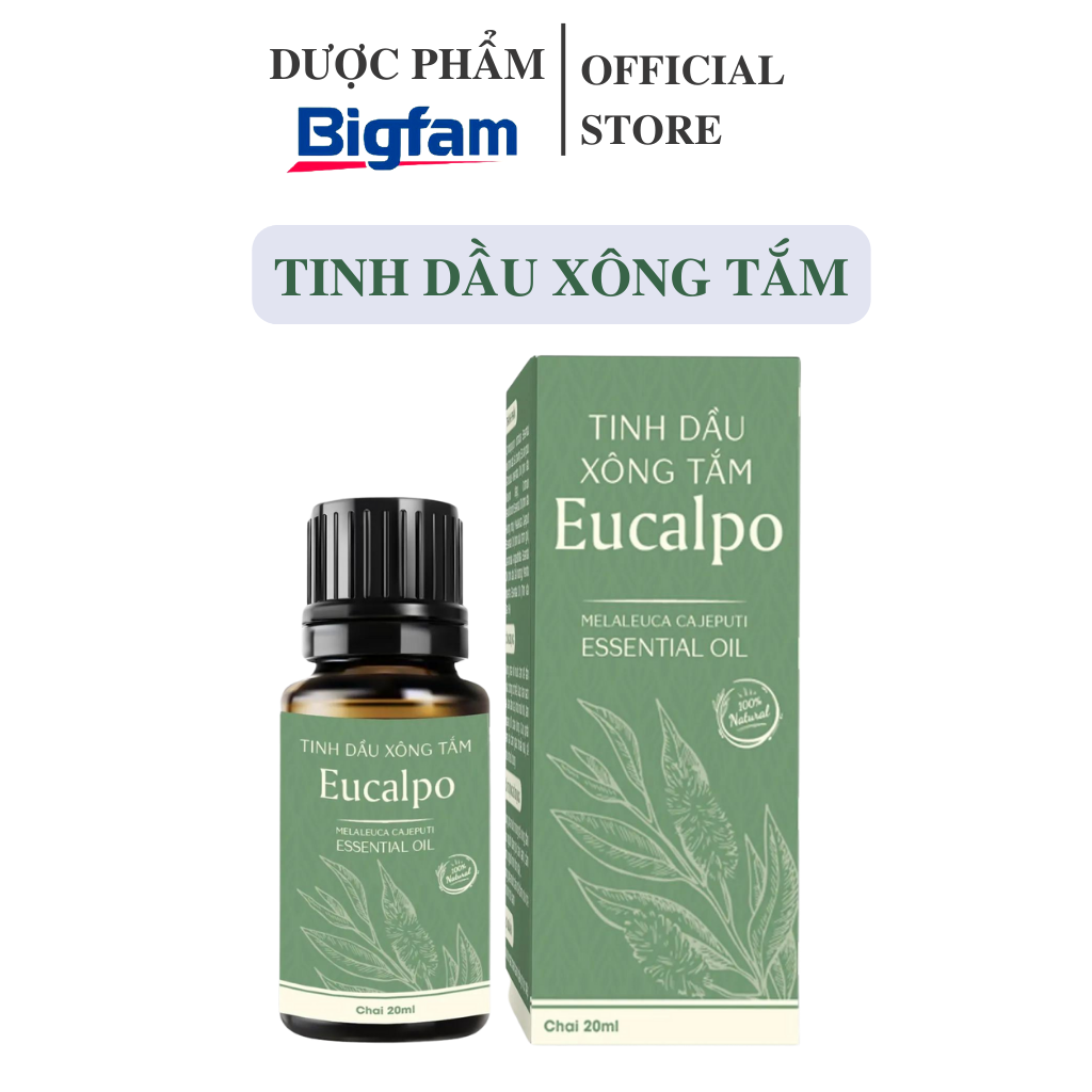 Tinh dầu xông tắm Eucalpo Bigfam 20ml