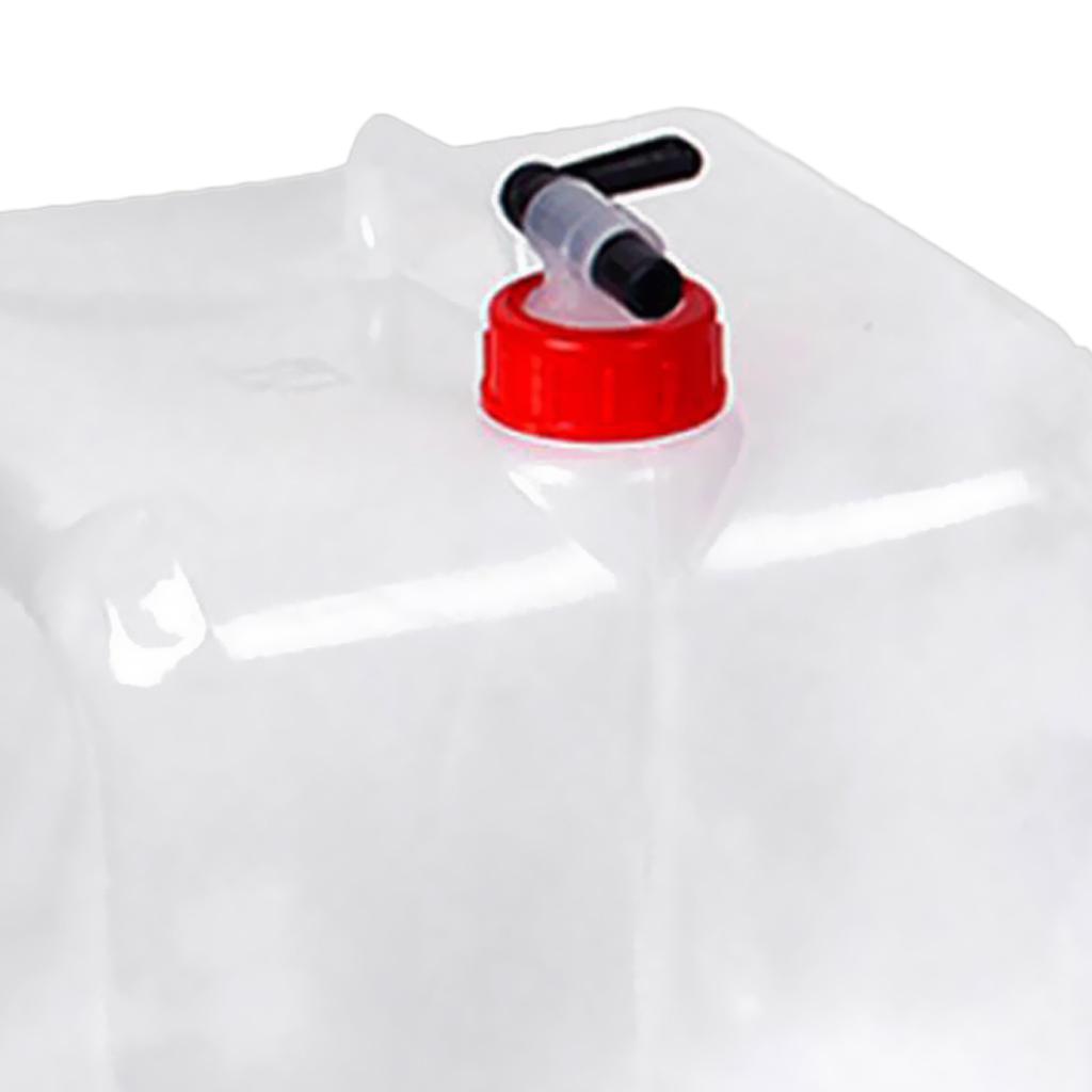 Drinking Water Pot Folding Water Bucket Bottle for Outdoor 10L