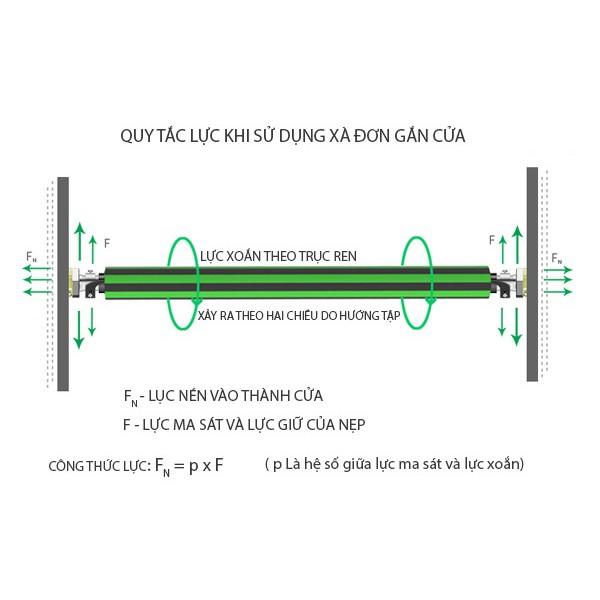 Xà đơn chốt an toàn điều chỉnh từ 100-150cm(Hàng cao cấp