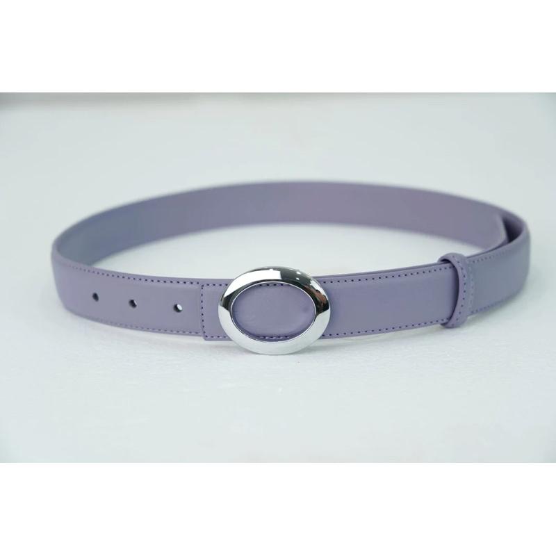 Thắt lưng bản nhỏ 3CM khoá đồng cao cấp unisex-B07