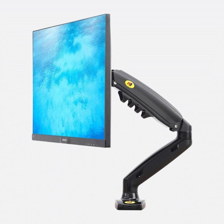 Giá treo màn hình NB F80 huy mạnh computer tay Arm 17 - 30 inch xoay 360 độ